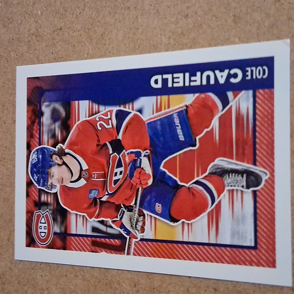 Cole Caufield Montreal Canadiens NHL Hockey Rookie Cards & Stickers